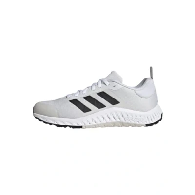 Afbeelding van adidas Performance Everyset Trainer Trainingsschoen, Dames, Maat: 41 1/3, Footwear white/core black/grey one Kunststof/ textiel