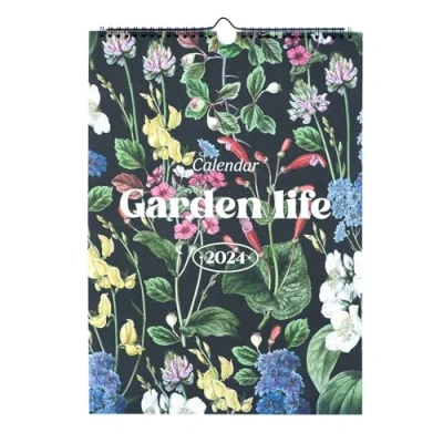 Afbeelding van Kokonote A3 Kalender 2024 Garden Life Wandkalender 12 maanden Familiekalender 29,7x42 cm