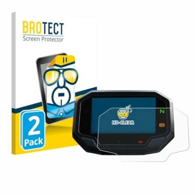Afbeelding van BROTECT Screenprotector voor Kawasaki Versys 650 2022+ Folie Beschermfolie transparant (2 Stuks)