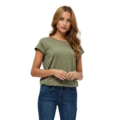 Afbeelding van Minus Mileti TEE Tshirt basic, Dames, Maat: XXL, Green field