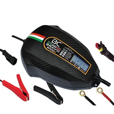 Afbeelding van BC Battery Controller BRAVO 2000+, digitale acculader en onderhoudslader met LCD, accu laadsysteem, testapparaat voor alle 12 V loodzuur autoaccu&#039;s motorbatterijen, 2 ampère