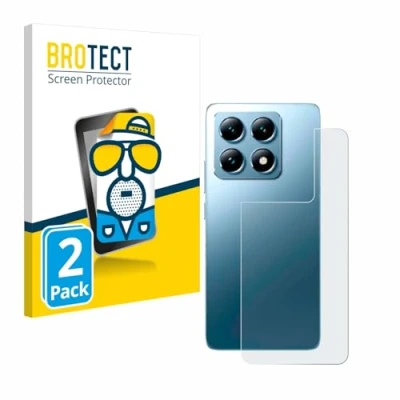 Afbeelding van BROTECT (2 Stuks) Antireflecterende Beschermfolie voor Xiaomi 14T Pro (Achterkant) Anti Glare Screen Protector, Mat, Ontspiegelend