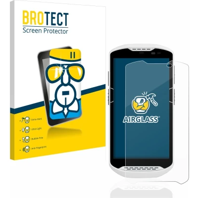 Afbeelding van BROTECT Screenprotector voor Zebra TC57 Folie Beschermfolie Beschermglas transparant