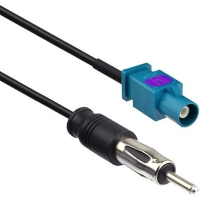Afbeelding van Fakra Z (m) DIN auto antenne adapter kabel RG174 50 Ohm / zwart 5 meter