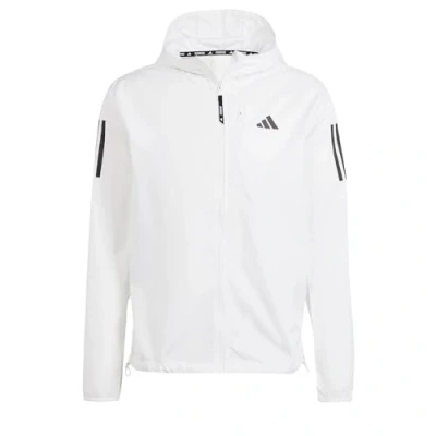 Afbeelding van adidas Performance OWN THE RUN Windjack, Heren, Maat: Medium, White