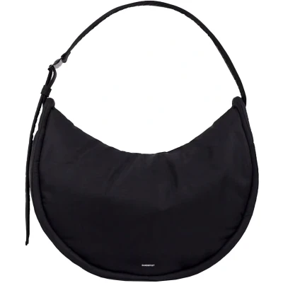Afbeelding van Sandqvist Curve Crossbody Round L black damestas