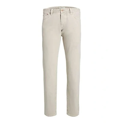 Afbeelding van Jack &amp; Jones Chris Cooper CJ Straight leg jeans, Heren, Maat: 32x32, Khaki