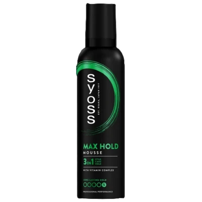 Afbeelding van Syoss 3in1 Max Hold Mousse 5 250ML