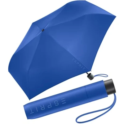 Afbeelding van Esprit Mini zakparaplu Slimline FJ 2022, Beaucoup Blue, 95 cm, handopener