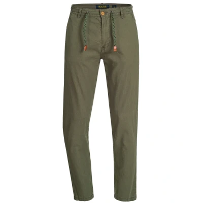 Afbeelding van Indicode Jeans Chino, Heren, Maat: Medium, Dark green