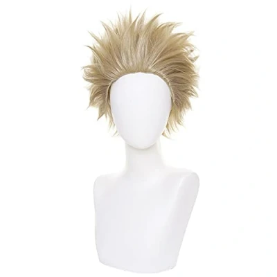 Afbeelding van HIROAKIYA Keigo Takami Hawks Wig, MHA My Hero Academia Cosplay Wig with Cap