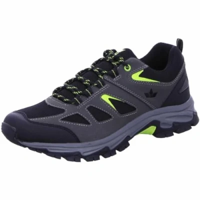 Afbeelding van Lico Unisex Lismore trailschoenen, grijs/zwart/lemon, 37 EU, Grijs zwart citroen, EU