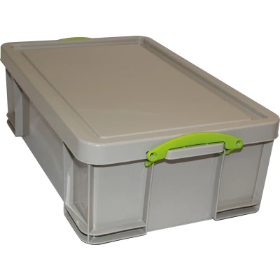 Afbeelding van Really Useful Box opbergdoos 50 liter, gerecycleerd, grijs