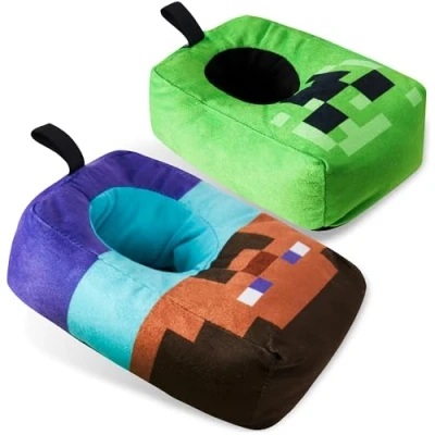 Afbeelding van Minecraft Pantoffels voor jongens (multi, 36/37 EU), Meerkleurig