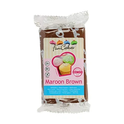 Afbeelding van FunCakes Rolfondant Bruin 250g