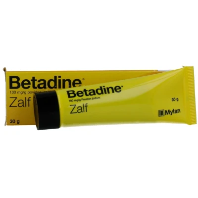 Afbeelding van Betadine Zalf 100mg/G