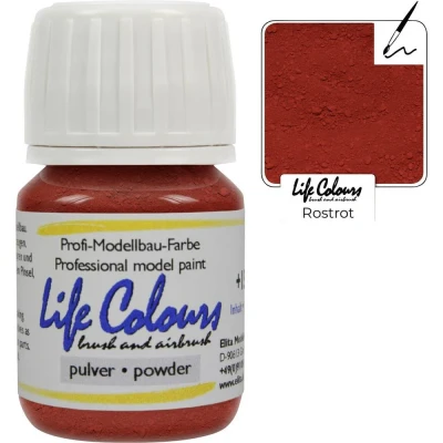 Afbeelding van Elita LC030252 Modelspoor poederverf Roest rood 30 ml