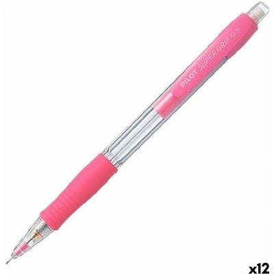 Afbeelding van Vulpotlood Pilot Super Grip Roze 0,5 mm (12 Stuks)
