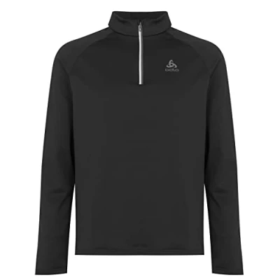 Afbeelding van ODLO Midlayer Besso Sweater, Heren, Maat: Medium, Schwarz