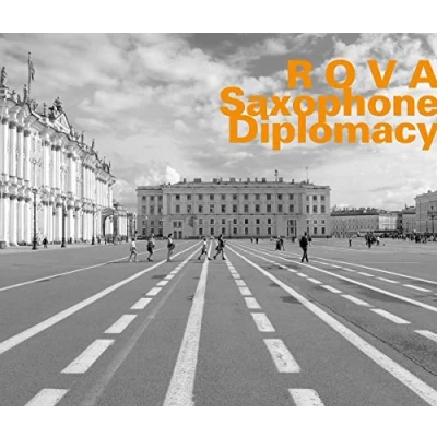 Afbeelding van Jon Raskin, Larry Ochs, Andrew Voigt, Bruce Ackley Saxophone Diplomacy (CD)