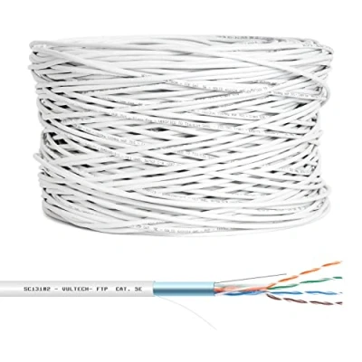 Afbeelding van Vultech SC13102 305 netwerkkabel (CAT5e, F/UTP (FTP), 10/100/1000Base T (x), grijs, vinylchloride (PVC), stabiel)