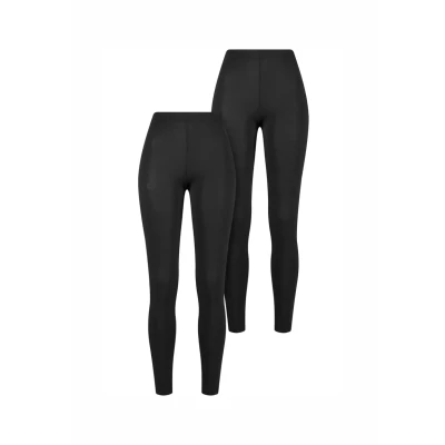 Afbeelding van Urban Classics 2PACK Legging, Dames, Maat: Large, Black