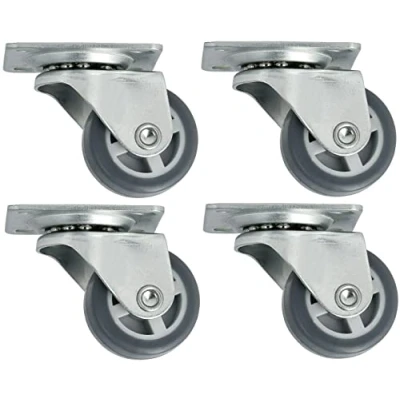 Afbeelding van cyclingcolors 4 x meubelwielen, 30 mm, kastrol, zwenkwielen, transportwielen, apparaatwielen, rol rubberen