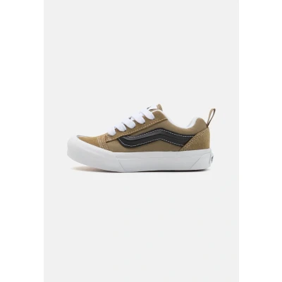 Afbeelding van Vans KNU Skool Unisex Skateschoenen voor kinderen, Maat: 32, Olive/black Leer en textiel