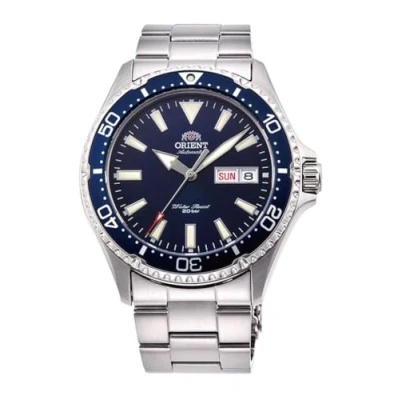 Afbeelding van Orient Unisex volwassenen analoog automatisch horloge met roestvrijstalen armband RA AA0002L19B, zilver,