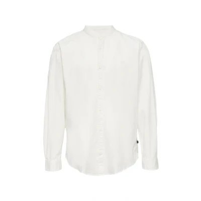 Afbeelding van Q/S designed by Hemd Maat L Mannen 0115 WHITE