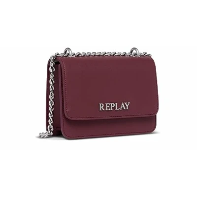 Afbeelding van Replay Schoudertas, Dames, Maat: One Size, Port wine