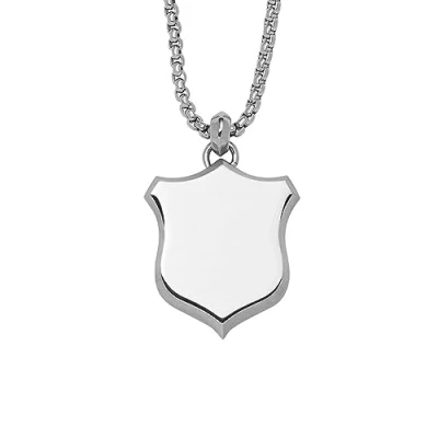 Afbeelding van Fossil heren Heritage ketting JF04345040 in de kleur Zilver