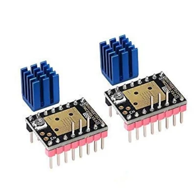 Afbeelding van KINGPRINT TMC2208 V3.0 UART Modus stappen motorstuurprogramma met koellichaam voor SKR V1.3 /skr v1.4 (pak van 2 stuks)