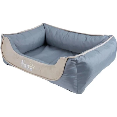 Afbeelding van Nap&#039;zzz divan waterproof duo grijs/beige 80x60 cm Gebr. de Boon