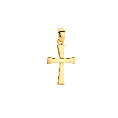 Afbeelding van goud (geelgoud) hanger kruis 4024465