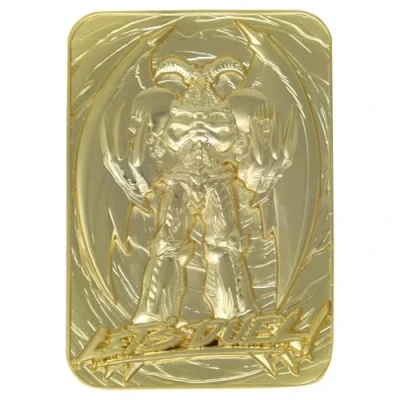 Afbeelding van Fanattik Ygo31G Yu Gi Oh Metal Gold Card Collectible Replica Summoned Skull, Goud, Kleur Zwart, 198049