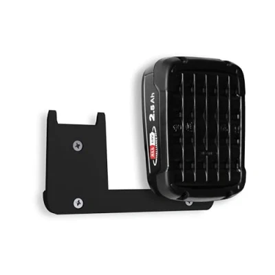 Afbeelding van NewGround Designs Accu wandhouder geschikt voor Bosch PBA 18V Groen Home &amp; Garden houder accuhouder 14,4 V (2 accu&#039;s)