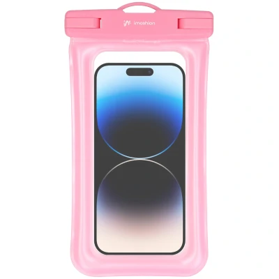 Afbeelding van Universeel Hoesje Kunststof iMoshion Insteekhoesje Roze Telefoonhoesje