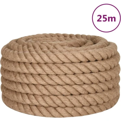 Afbeelding van vidaXL Touw 25 m lang 36 mm dik jute