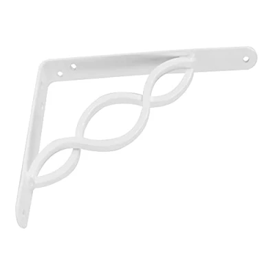 Afbeelding van AMIG Plankdrager/steun/beugel Decoratief metaal wit H200 x B150 mm Tot 180 kg Plankdragers