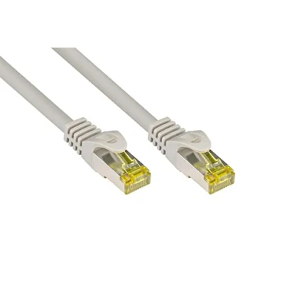 Afbeelding van Good Connections RJ45 patchkabel metCat.7 ruwe kabel en snap in lug bescherming (RNS), S/FTP, PiMF, halogeenvrij (S/FTP, CAT7, 30 m), Netwerkkabel
