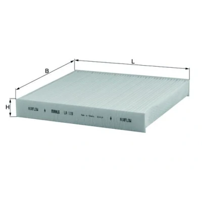 Afbeelding van Knecht Interieurfilter LA 119