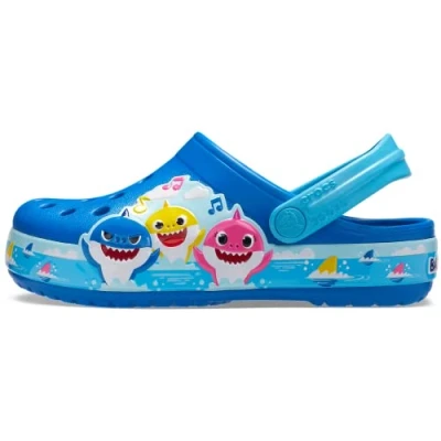 Afbeelding van Crocs FL Baby Shark Band Clog T Handicap Unisex kinderen, Kobalt (helder), 19/20 EU