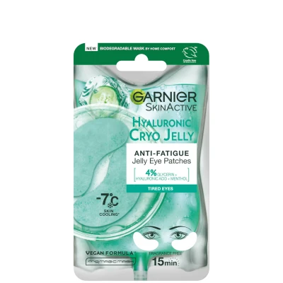 Afbeelding van Garnier SkinActive Hyaluronic Cryo Jelly Eye Patches for Tired