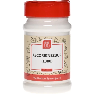 Afbeelding van Van Beekum Specerijen Ascorbinezuur (vitamine C poeder) E300 Strooibus 250 gram