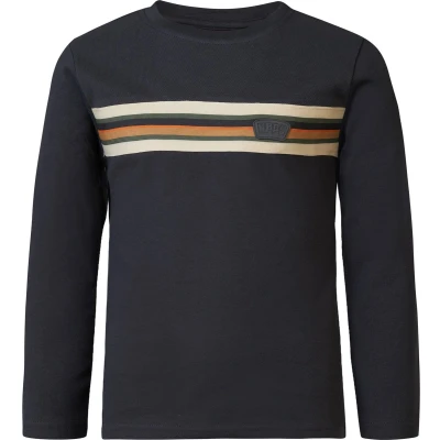 Afbeelding van Noppies Langarm Warrensburg Longsleeve voor kinderen, Maat: 92, Asphalt