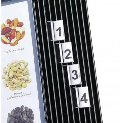 Afbeelding van Q connect Tabs Voor Display Systeem 25 Mm Geassorteerde Kleuren 10 Stuks