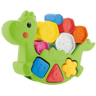 Afbeelding van Chicco Puzzel / Vormenstoof Dino