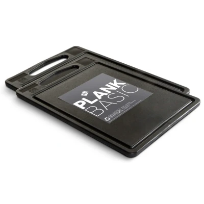 Afbeelding van Cookinglife Snijplanken Inno 35 x 25 cm Zwart 2 Stuks