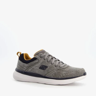 Afbeelding van Skechers Delson 2.0 Kemper sneakers grijs Maat 47